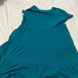 Time and Tru Teal Mini Dress